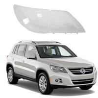 Стекло фары Volkswagen Tiguan 2007-2011 правое.