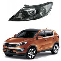 Стекло фары KIA Sportage 3 (SL) 2010-2015 левое