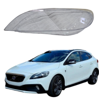 Стекло фары Volvo V40 2012-15г левое