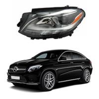 Стекло фары Mercedes GLE W166 2015-2018 / GLE Coupe C292 2015-н.в. левое