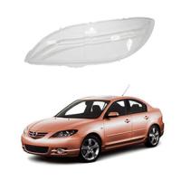 Стекло фары Mazda 3 BK 2003-2009 . Седан левое