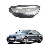 Стекло фары AUDI A6 C7 2014-2018  Рестайлинг и ALLROAD 2014 правое