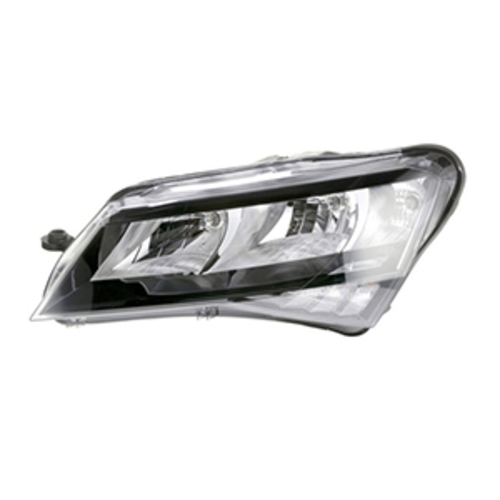 Стекло фары Skoda Superb 3 (3V) (B8) 2015- Н.В. левое