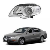 Стекло фары Volkswagen Passat B6 Valeo (3C2, 3C5) (2005-2011) левое