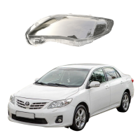 Стекло фары Toyota Corolla 2010-2012 левое