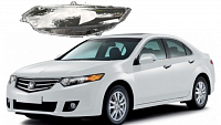 Стекло фары Acura TSX 2  2008-14г правое