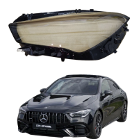 Стекло фары Mercedes-Benz CLA-class C 118 ,X 118 2019-2024 г левое