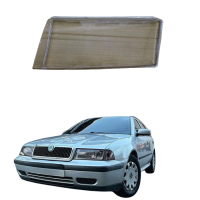 Стекло фары Skoda Octavia Tour 2000-2010 год  левое