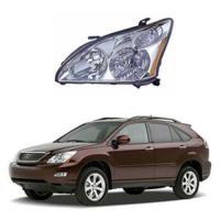 Стекло фары Lexus RX 2 RX300, RX330, RX350 2003-2009 левое