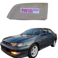 Стекло фары  Toyota Carina E 1994г левое