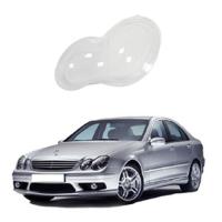 Стекло фары Mercedes C-CLASS W203 2004-2007 . Рестайлинг левое