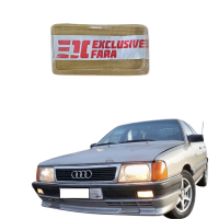 Стекло фары противотуманной  Audi 100C3 левое