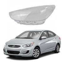 Стекло фары Hyundai Accent RB  2011-2019 левое