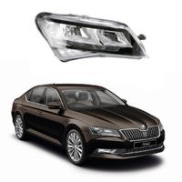Стекло фары Skoda Superb 3 (3V) (B8) 2015- Н.В. правое