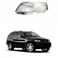 Стекло фары BMW X5 E53 2004-2006 левое . Рестайлинг