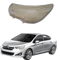 Стекло фары Citroën C4L 2013-2015 год левое