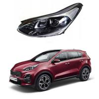  "Стекло фары KIA Sportage 4 QL 2015-2019 левое