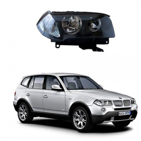 Стекло фары BMW X3 E83 2003-2010 Рестайлинг. правое