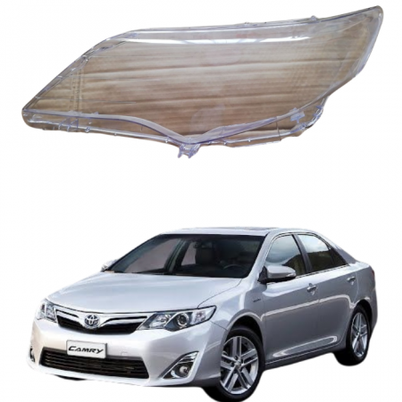 Стекло фары Toyota Camry 50 / 55 (2011-2014) левое. USA