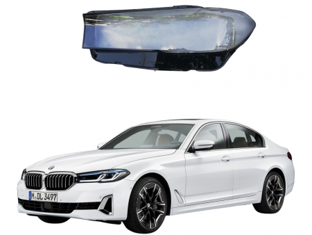 Стекло фары BMW 5 G30 (2020-2022) левое 