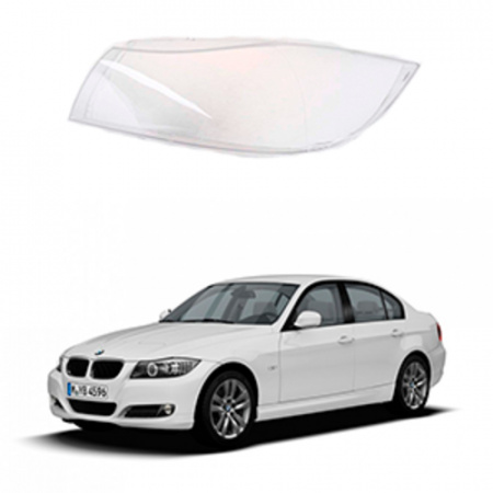 Стекло фары BMW 3 E90-E91 (2005-2011) левое. Ксенон