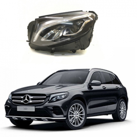Стекло фары Mercedes GLC -class X253 220D 2016-2019 левое