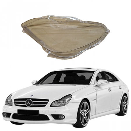  Стекла фар Mercedes-Benz CLS-class C 219 W 219 2004-2010г левое
