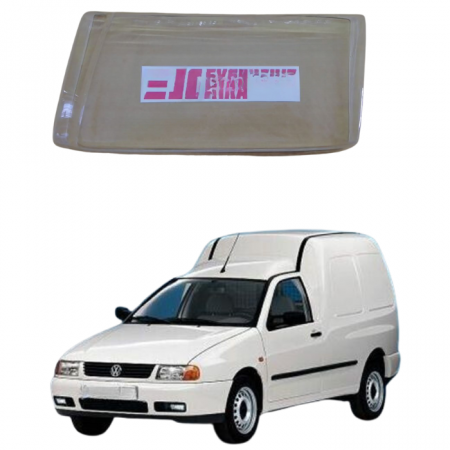 Стекло фары Volkswagen Caddy 1995-2004г правое