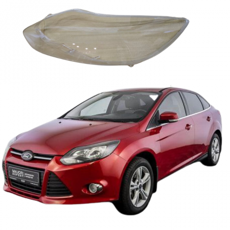 Стекло фары Forb Focus 3 (CB8,CEW)2011-2014 год.левое