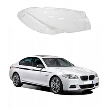 Стекло фары BMW 5 Series F10, F11, F18 (2009-2016) правое