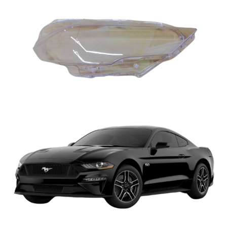 Стекло фары Ford Mustang 2017-20г правое