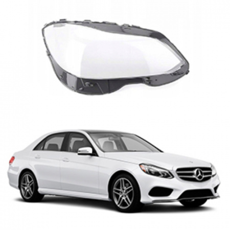 Стекло фары Mercedes W212 2013-2016 правое. Рестайлинг