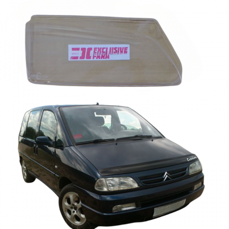 Стекло фары Citroen Evasion 1998-2002 правое
