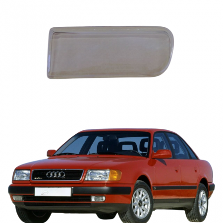 Стекло  фары . Audi 100 противотуманки правое