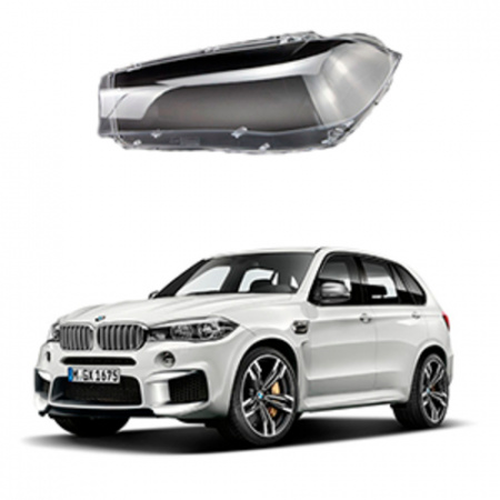 Стекло фары BMW X5 F15 / X6 F16, X5M F85 / X6M F86 2014-2018 левое