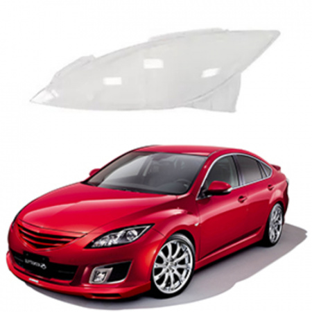 Стекло фары Mazda 6 GH (2007-2013) левое