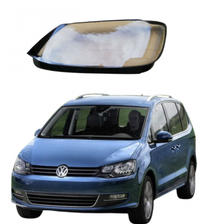 Стекло фары Volkswagen Sharan  2010-2022г. Левое