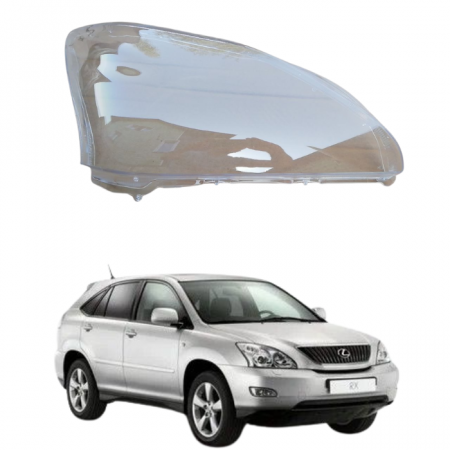Стекло фары Lexus Rx 2  2003-09г. правое