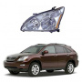 Стекло фары Lexus RX 2 RX300, RX330, RX350 2003-2009 левое
