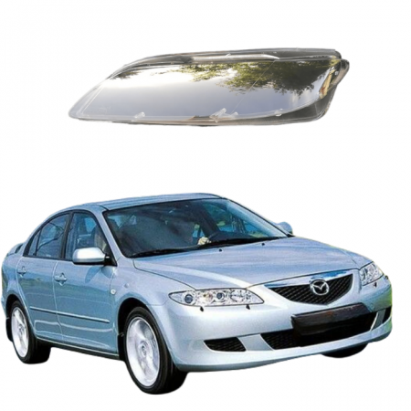 Стекло фары Mazda 6 GG 2002-2008 левое