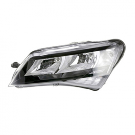 Стекло фары Skoda Superb 3 (3V) (B8) 2015- Н.В. левое