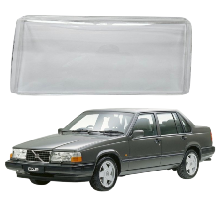 Стекло фары Volvo 940 1991-97г левое