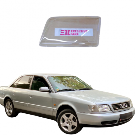 Стекло фары Audi А6 С4 94-97 г. Левое