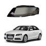 Стекло фары Audi A4 (B8) 2007-2011  Allroad A4 2009-2011 левое Дорестайлинг