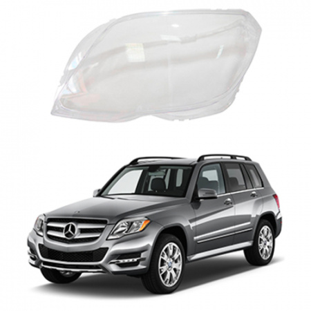 Стекло фары Mercedes GLK-class X204 2012-2015 Рестайлинг левое