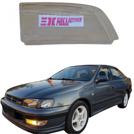 Стекло фары  Toyota Carina E 1994г правое