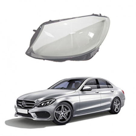 Стекло фары Mercedes C-CLASS W205 (14-) левое