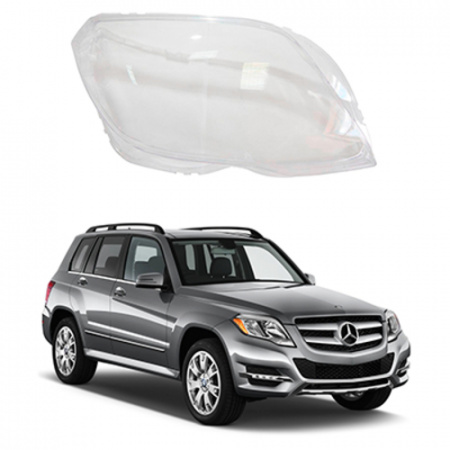 Стекло фары Mercedes GLK-class X204 2012-2015 Рестайлинг правое