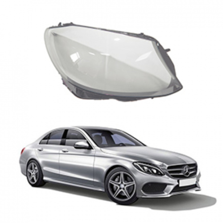 Стекло фары Mercedes C-CLASS W205 (14-) правое