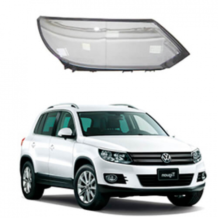 Стекло фары Volkswagen Tiguan (2012-16) правое